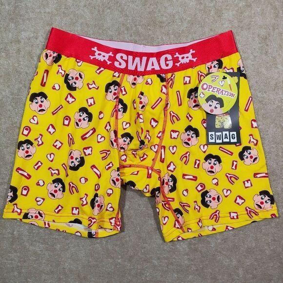 Swag Mens Operation Hasbro Gaming Boxer Brief #J - Picture 1 of 6